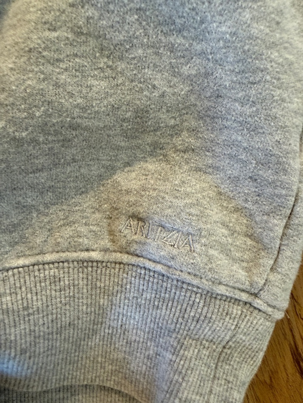 Aritzia Light Gray Crewneck Sweater - Picture 3 of 3